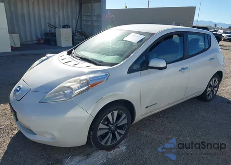 2016 Nissan Leaf Sv из США, поврежденный, VIN 1N4BZ0CP7GC307316